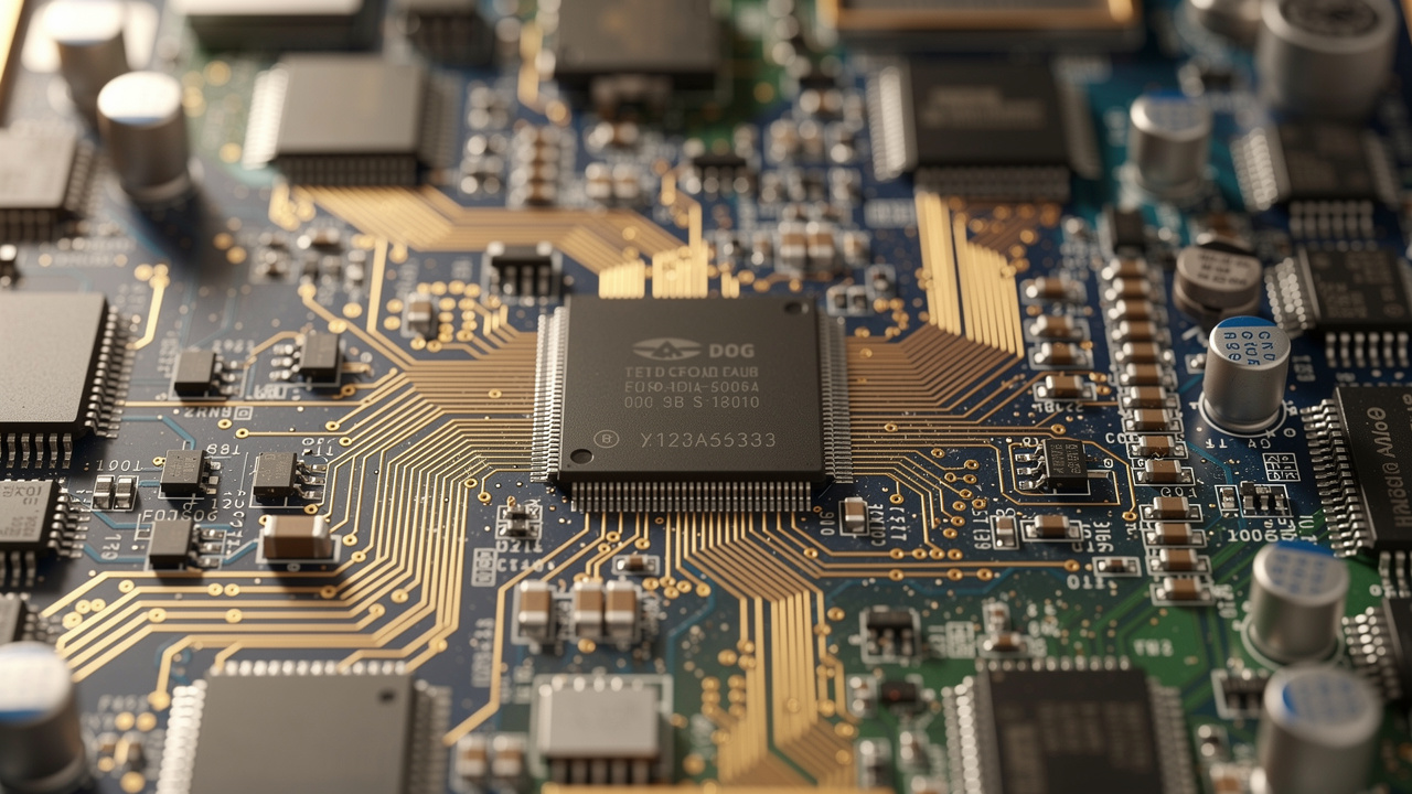 Circuit board processing MPEG-TS packets in broadcast equipment