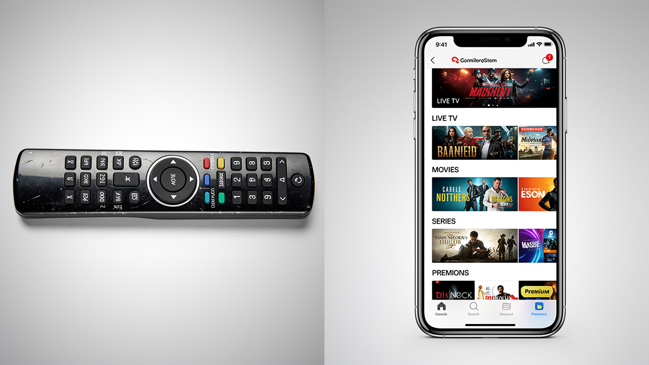 Traditional cable versus modern streaming subscription models